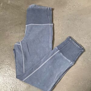 Lululemon Wunder Under Ribbed Edge Leggings